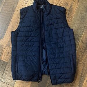 Ocean and Coast Big and Tall Navy Puffer Vest
